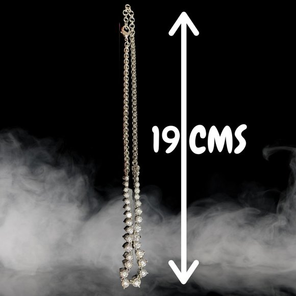 🆕 Artificial Diamond Necklace - Picture 3 of 3